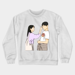 Twinkling Watermelon Kdrama Crewneck Sweatshirt